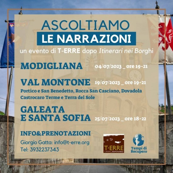 Riprendiamo a incontrare le persone nei Borghi della Romagna dopo: le 240 presenze turistiche nei 6 itinerari e le 95 persone coinvolte e partner nei 6 itinerari.