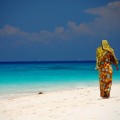 Nella spiaggia bianca di Nungwi a Zanzibar